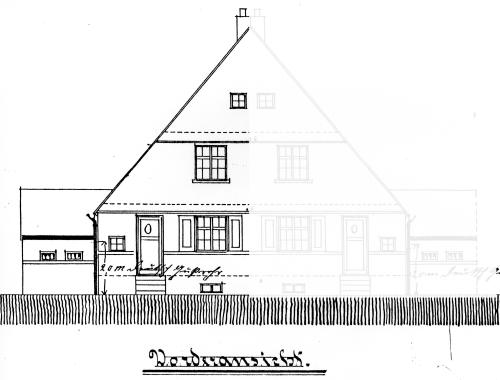 Bauzeichnung Haus